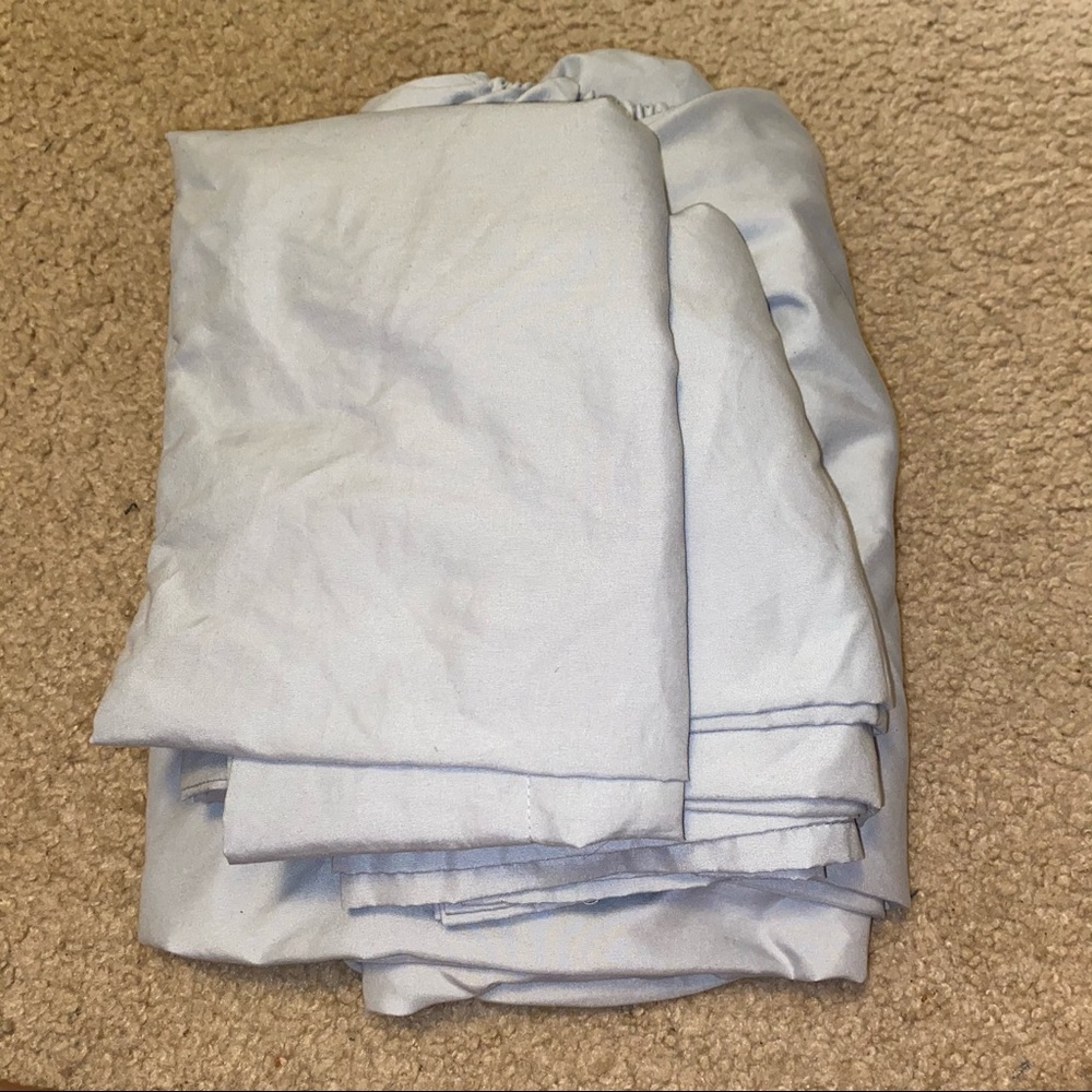 Gray twin xl sheet set